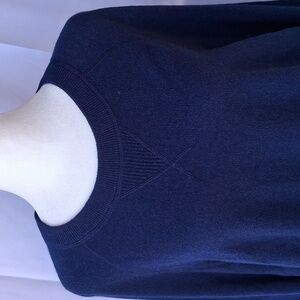 Quince 100% Mongolian Shrunken Cashmere Sweatshirt True Navy XL